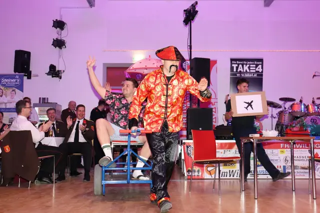 Der Höhepunkt des Abends war die Mitternachtseinlage.  | Foto: FF Ladendorf