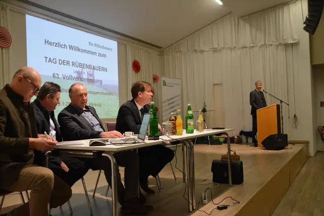 Der Burgenländische Rübenbauernbund tagte im Vinatrium Deutschkreutz zur aktuellen Lage der Zuckerindustrie. | Foto: Victoria Rosenberger/MeinBezirk