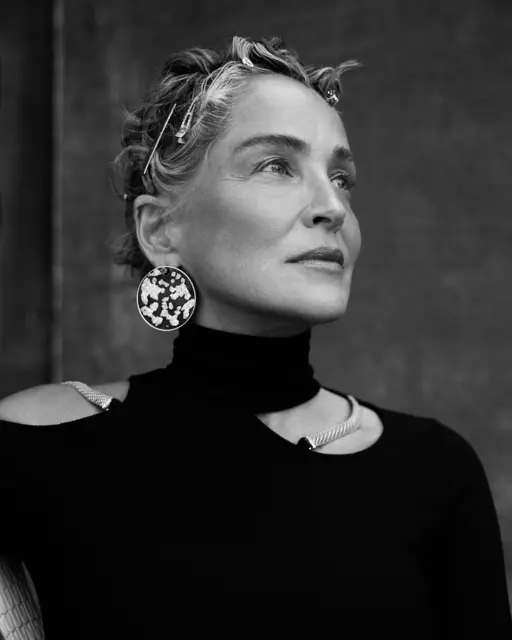 Sharon Stone besucht vor dem Wiener Opernball Guschlbauer in St. Willibald.  | Foto: Eric Michael Roy
