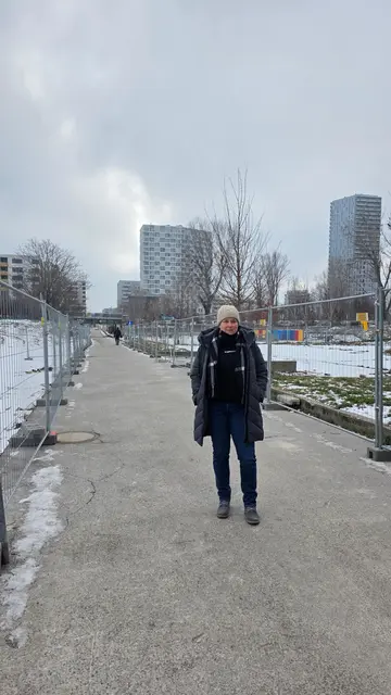 Der Durchgang entlang der Leystraße, welcher den 2. und 20. Bezirk verbindet, ist wieder offen. | Foto: BV 20