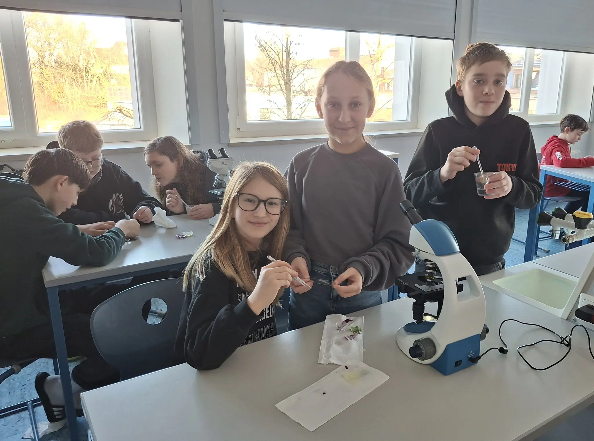 Science: St. Valentin Students Discover Life Under the Microscope - | ...