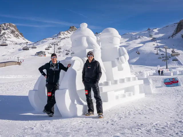 Der 1. Platz ging mit dieser Skulptur nach Südtirol. | Foto: TVB Paznaun-Ischgl