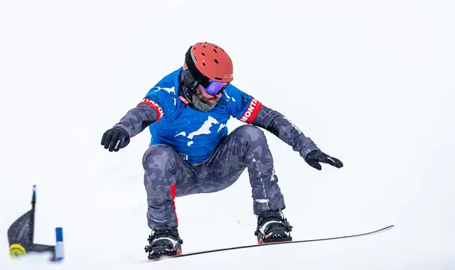 Lukas Pachner, hier zu sehen 2021, wird das dritte Mal bei Winterspielen dabei sein. Er ist einer von drei Athleten aus Wien in Italien. | Foto: MONTAFON / VORARLBERG / Österreich