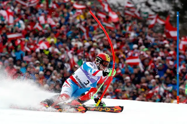 Ein Moment österreichischer Ski-Geschichte: Marcel Hirscher carvte 2013 in Schladming zur Goldmedaille im Slalom. Im Weltcup gelangen ihm drei weitere Siege auf der Planai. | Foto: GEPA