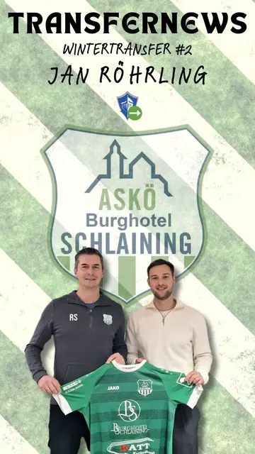 Jan Röhrling wechselte von Pinkafeld nach Schlaining. | Foto: ASKÖ Schlaining