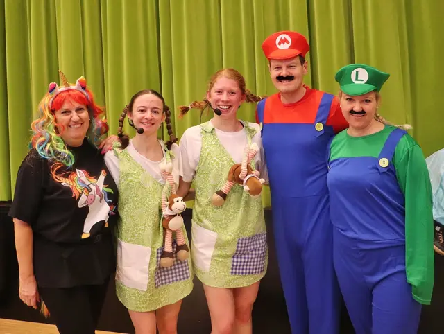 Die VP-Frauen und Bgm. Patrick Dorner laden zum Kindermaskenfest in Hausmannstätten.  | Foto: Edith Ertl