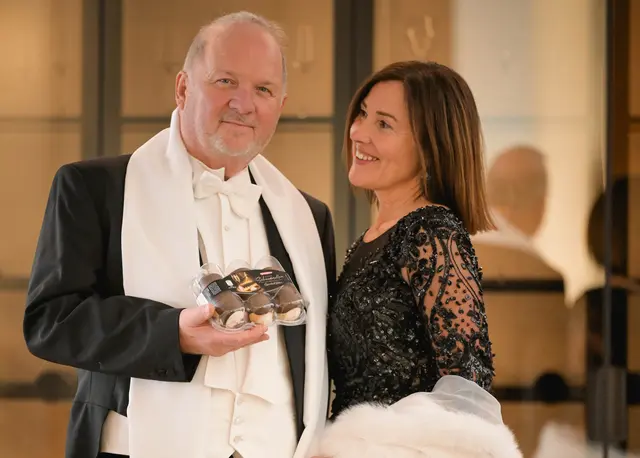 Karl und Waltraud Guschlbauer holen Hollywood-Star Sharon Stone nach St. Willibald. | Foto: Guschlbauer