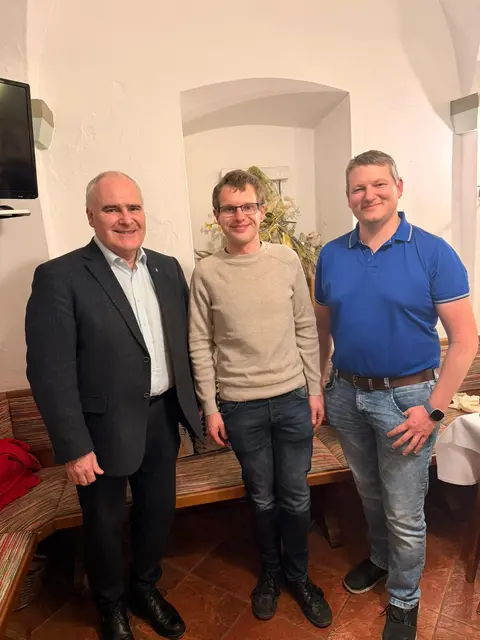 Thomas Dim, Christian Zechmeister, Franz Weiermann. | Foto: FPÖ