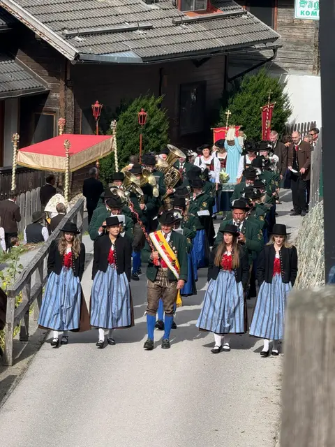 Die Trachtenkapelle Großkirchheim | Foto: Privat