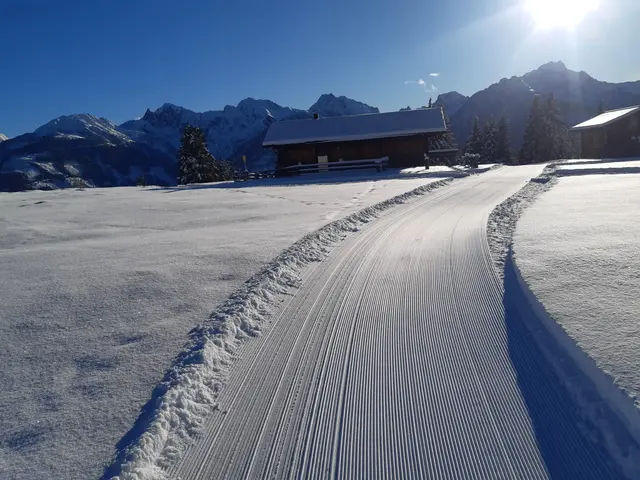 Die Loipen im Lesachtal sind perfekt präpariert | Foto: Dorfgemeinschaft St. Lorenzen