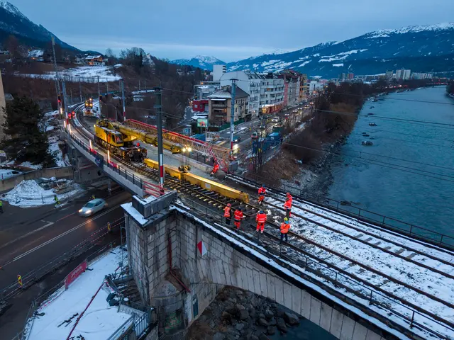 Die Bauarbeiten an der Rauchmühlbrücke werden am 30. Jänner 2026 abgeschlossen. | Foto: © ÖBB/Sailerbrothers