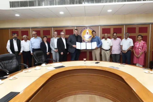 Die Rübig-Gruppe aus Marchtrenk unterzeichnet einen Kooperationsvertrag über Forschung und Entwicklung mit dem Institut of Technology Madras in Indien. | Foto: Rübig