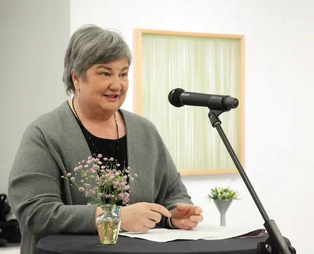 Kulturreferint Barbara Hauser sprach die Grußworte.