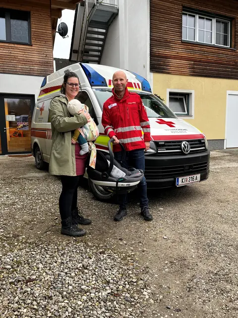Mehr Sicherheit für die Jüngsten im Rettungsfahrzeug. | Foto: OÖRK Kirchdorf