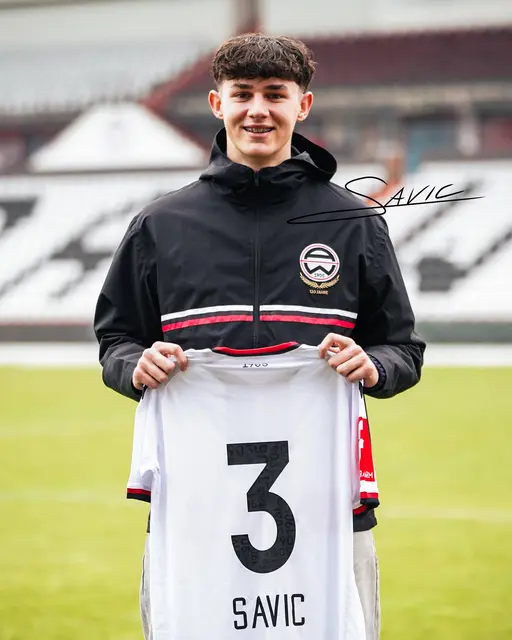 Admira-Spieler Sergej Savic. | Foto: Admira Wacker