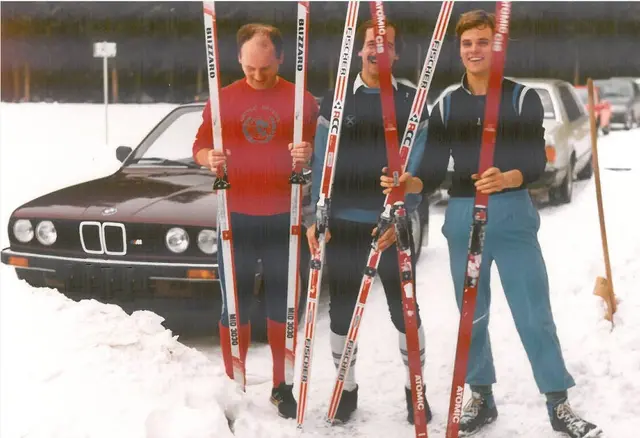 Aus der Topothek Sierning: Schi Langlaufen im Hametwald, 1980
 | Foto: Heimatforscher Sierning