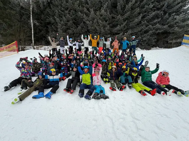 Die Volksschüler freuten sich über den sportlichen Erlebnistag. | Foto: VS Zwettl-Hammerweg