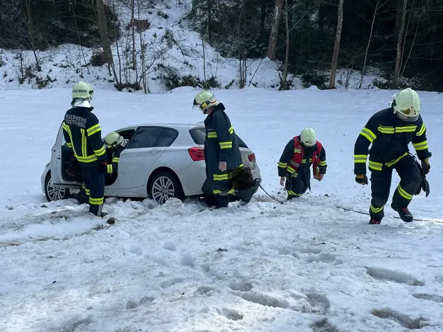 In St. Peter kam ebenfalls ein Fahrzeug von der Straße ab. | Foto: FF St. Peter