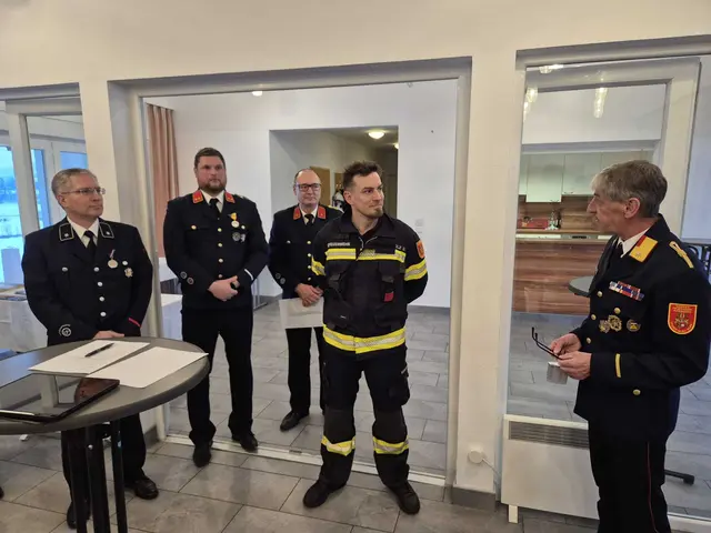 D. Krumpholz wurde angelobt | Foto: FF Hörzendorf-Projern