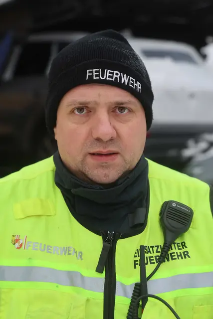 Einsatzleiter der FF Weng, Anton Hargassner. | Foto: Daniel Scharinger