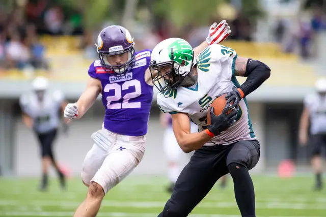 American Football ist ein beinharter, aber sehr fairer Sport. In Salzburg wird er immer beliebter.  | Foto: Stefan Müller