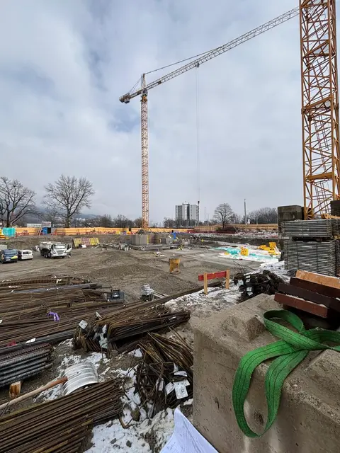 Der Bau barg gewisse Herausforderungen.  | Foto: Königer