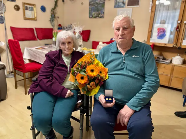 Seit 67,5 Jahren verheiratet - Elfriede und Norbert Ableidinger aus Eggenburg. | Foto: Markus Kahrer