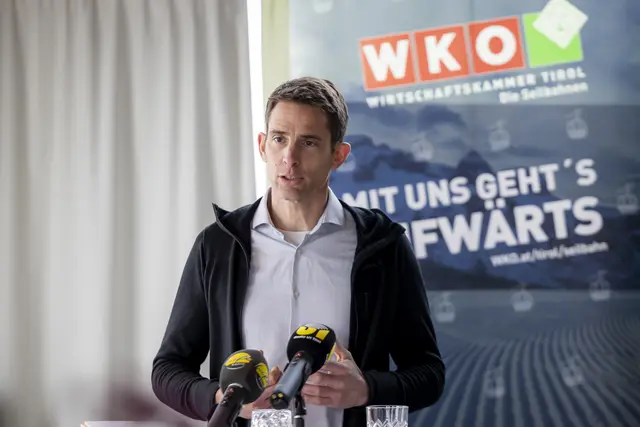 Reinhard Klier, Fachgruppenobmann der Tiroler Seilbahnen | Foto: Jan Hetfleisch