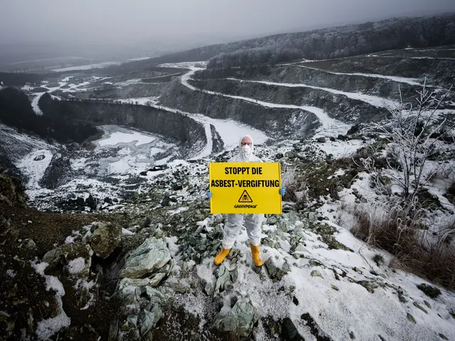Vier Steinbrüche in den Bezirken Oberwart und Oberpullendorf wurden aufgrund des zu hohen Asbestgehalts in der Luft gesperrt. | Foto: Greenpeace
