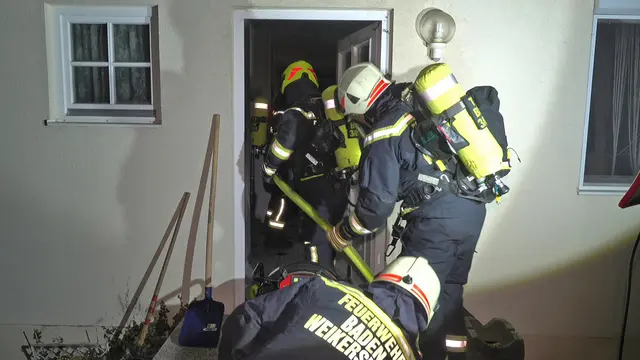In der Wohnung war noch eine Frau. | Foto: Pressestelle BFKDO BADEN / Stefan Schneider