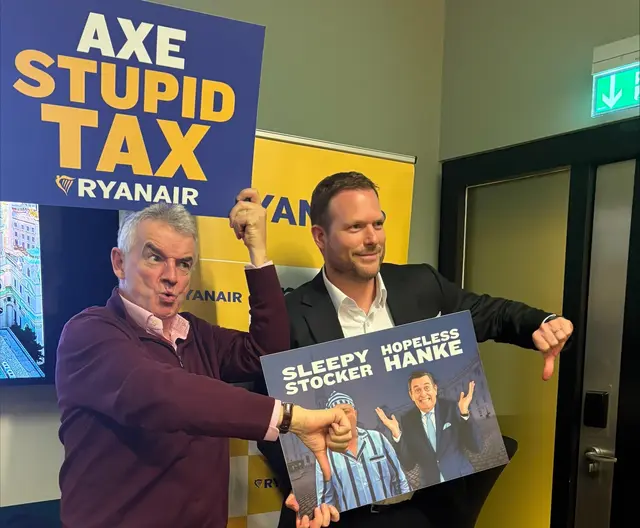 Airline-Chef Michael O‘Leary und Österreich-Manager Andreas Gruber verlangen ein Umdenken der österreichischen Bundesregierung. | Foto: Ryanair