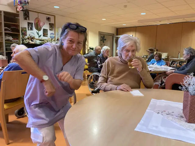 Silvia Villa gut drauf!