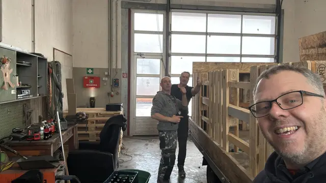 Vorbereitungen für den Faschingsumzu: Jiu-Jitsu Samurai Kottingbrunn. | Foto: privat