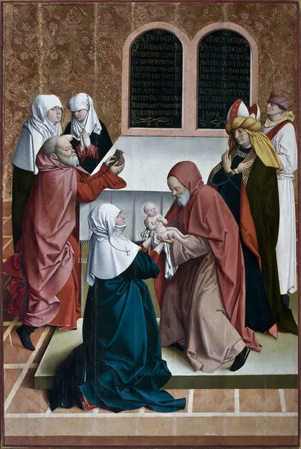 Darstellung des Herrn im Tempel mit Simeon. | Foto: (AES)/Josef Kral