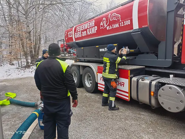 Die Feuerwehren können ihre Utensilien einpacken - der Einsatz in Hardegg ist beendet! | Foto: BFKDO Hollabrunn