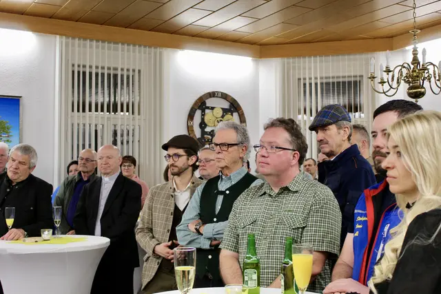 Der Neujahrsempfang war wie immer gut besucht. | Foto: Hanna Fladl