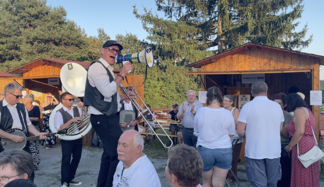 Musikalisce Einlage der Band "Soko Dixie".  | Foto: Elisabeth Kloiber