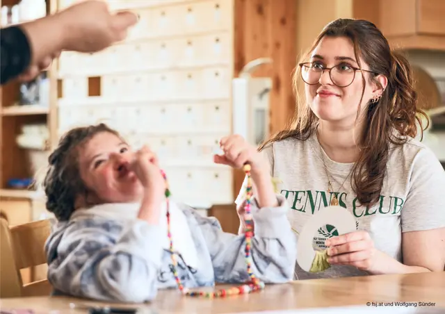 Freiwilliges Soziales Jahr in Hollabrunns pädagogischen Einrichtungen. | Foto: fsj.at und Wolfgang Sünder.