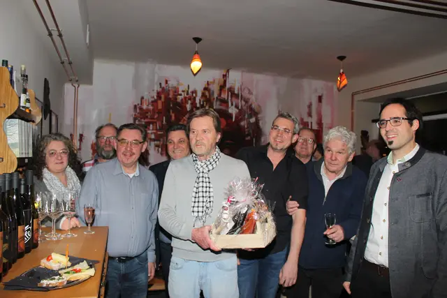 Heini Staudinger und Heinz Trautmann haben mit der Sonderbar eine tolle Bereicherung für Schrems ins Leben gerufen.  | Foto: Walter Kellner