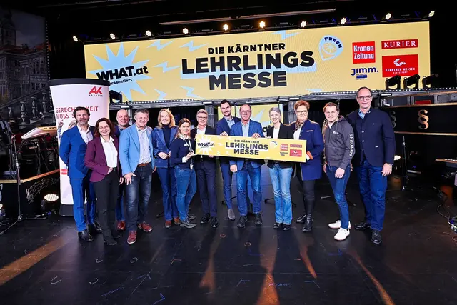 LHStv.in Gaby Schaunig und LR Peter Reichmann bei der Eröffnung der Lehrlingsmesse | Foto: Büro LR Reichmann