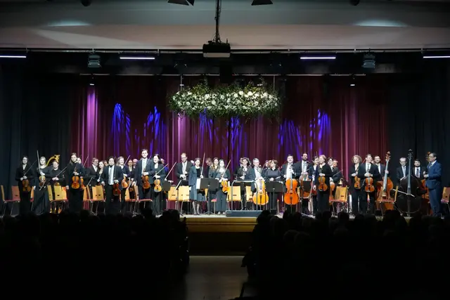 Das NÖ-Tonkünstler-Orchester spielte auf. | Foto: Marktgemeinde Wiener Neudorf