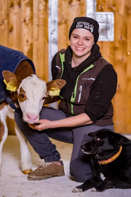Marlene Perndorfer aus Altschwendt ist Landwirtin aus Leidenschaft. | Foto: Perndorfer