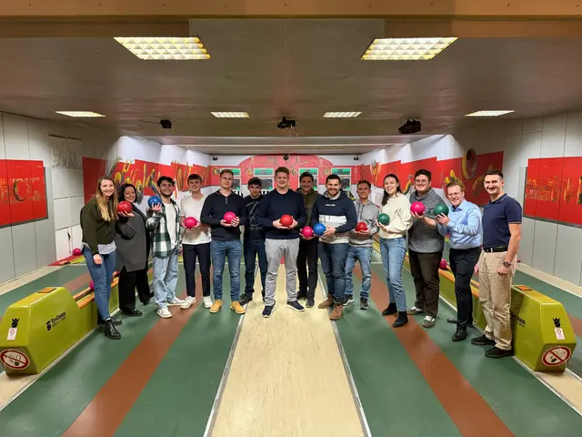 Die Junge ÖVP Oberpullendorf beim geselligen Kegelabend im Gasthaus Huszar in Deutschkreutz. | Foto: Daniel Heintz