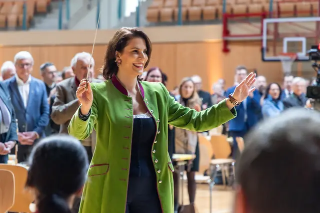 Landeshauptfrau Karoline Edtstadler beim Jahresauftakt 2026 der Salzburger Volkspartei | Foto: Salzburger Volkspartei / Neumayr