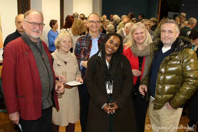 Obmann Ing. Kurt Heuböck mit Gattin Christine, StR Klaus Jenschik, Eleni Puschnig, GR Sabine Puschnig-Berghofer und GR Mag. Clemens Gruber.