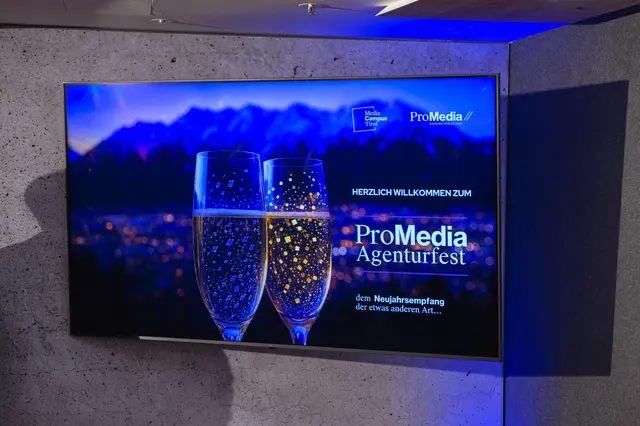 Das ProMedia Agenturfest sollte man auch in Zukunft auf dem Schirm haben. | Foto: ProMedia / Oss