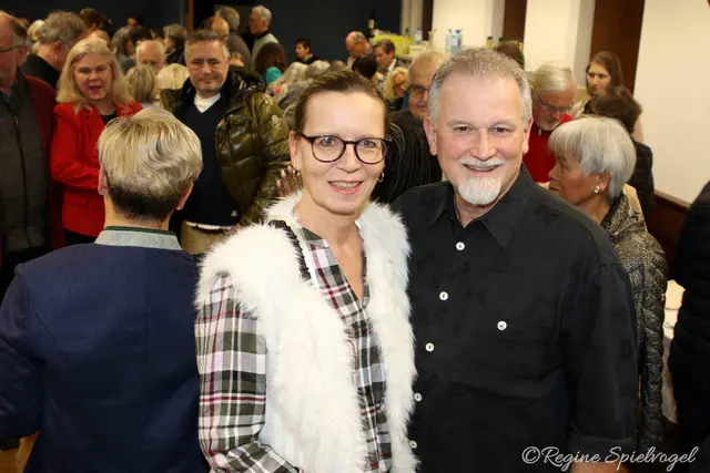 Genossen gemeinsam das Konzert Dir. Ulrike Kraft mit Gatten Andreas.