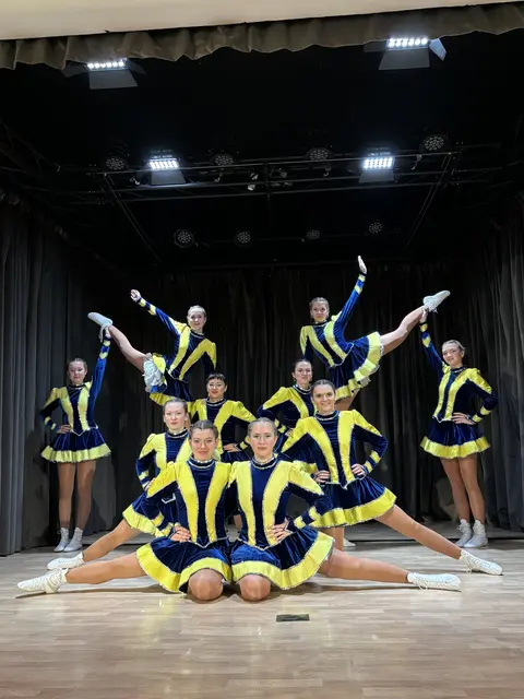 Die Gardemädchen haben ein tolles Programm vorbereitet. | Foto: Sandra Zorn