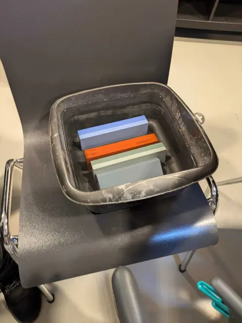 Schleifsteine | Foto: kein Messer zur Reparatur mitgebrach