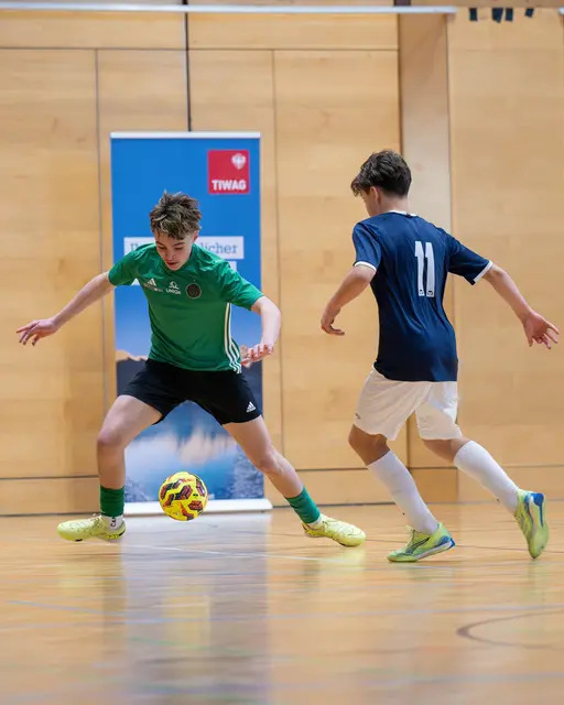 U15: Landeck, SPG Unterland, Kufstein, SPG Westliches Mittelgebirge, FC Wacker Innsbruck und Rum duellieren sich im Landessportcenter.  | Foto: TFV / Daniel Schönherr